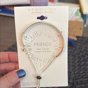 Unwritten Gold Friendship Bracelet